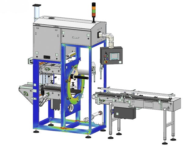 使用 Simcenter 3D 软件创建的 3D 模型视觉效果图。
