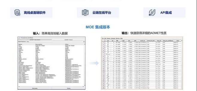 MOE集成版本 100+ADmet性质预测结果.png